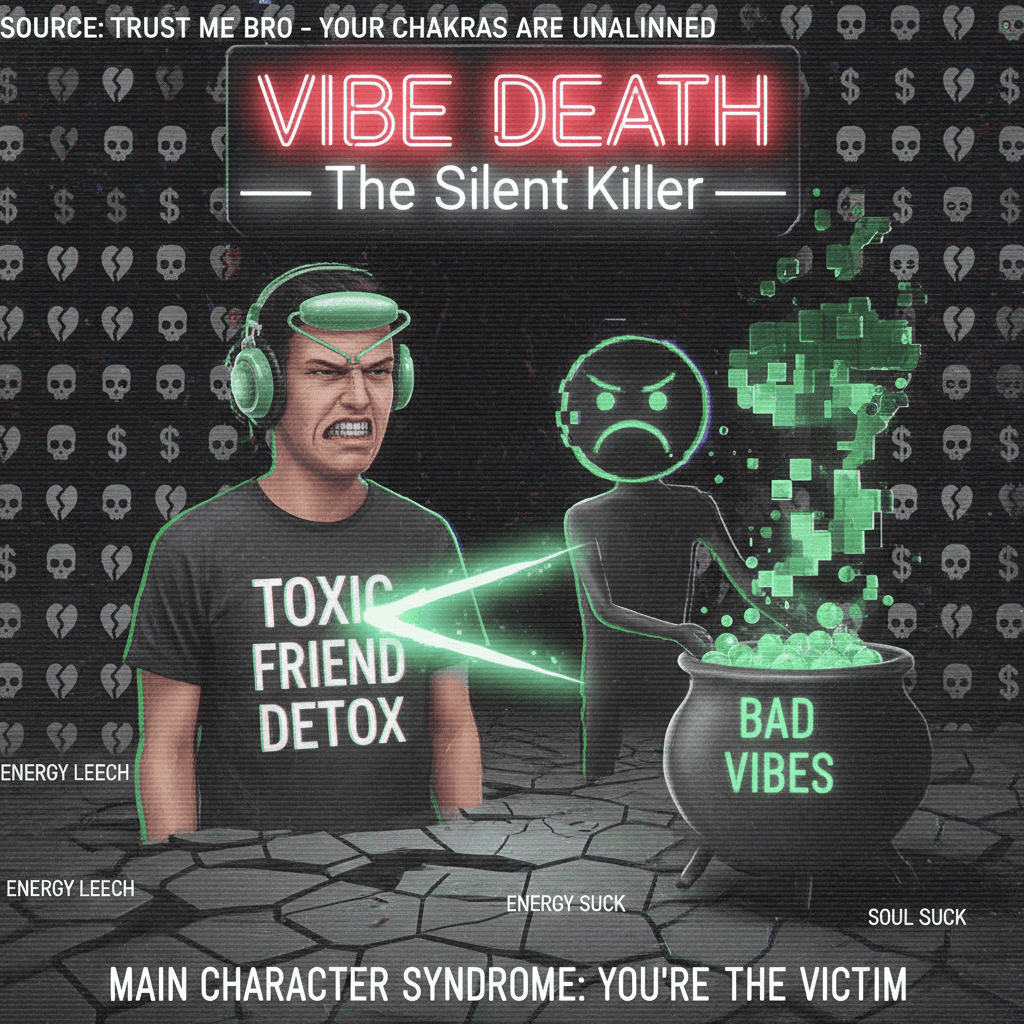 Your annoying friend is literally killing you (source: vibes)