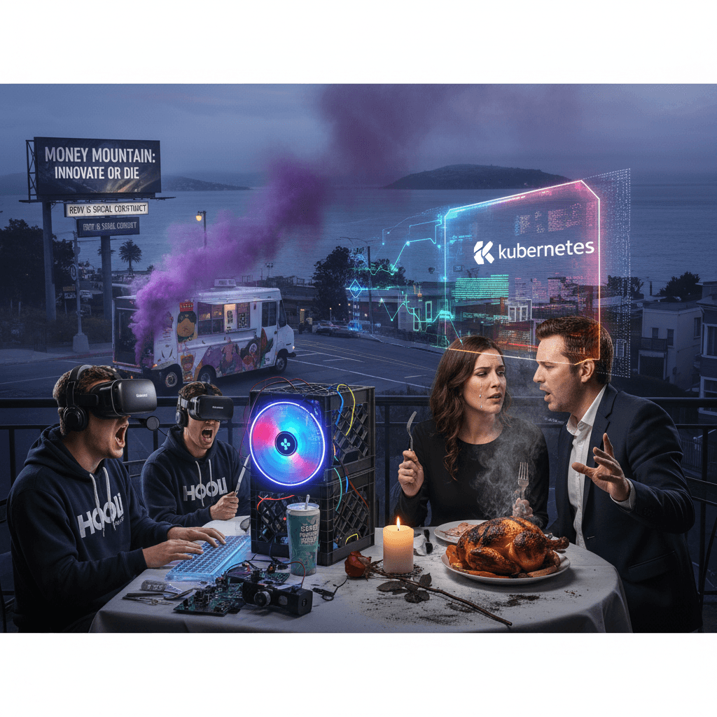 dinner ruined by adjacent DevOps enthusiasm