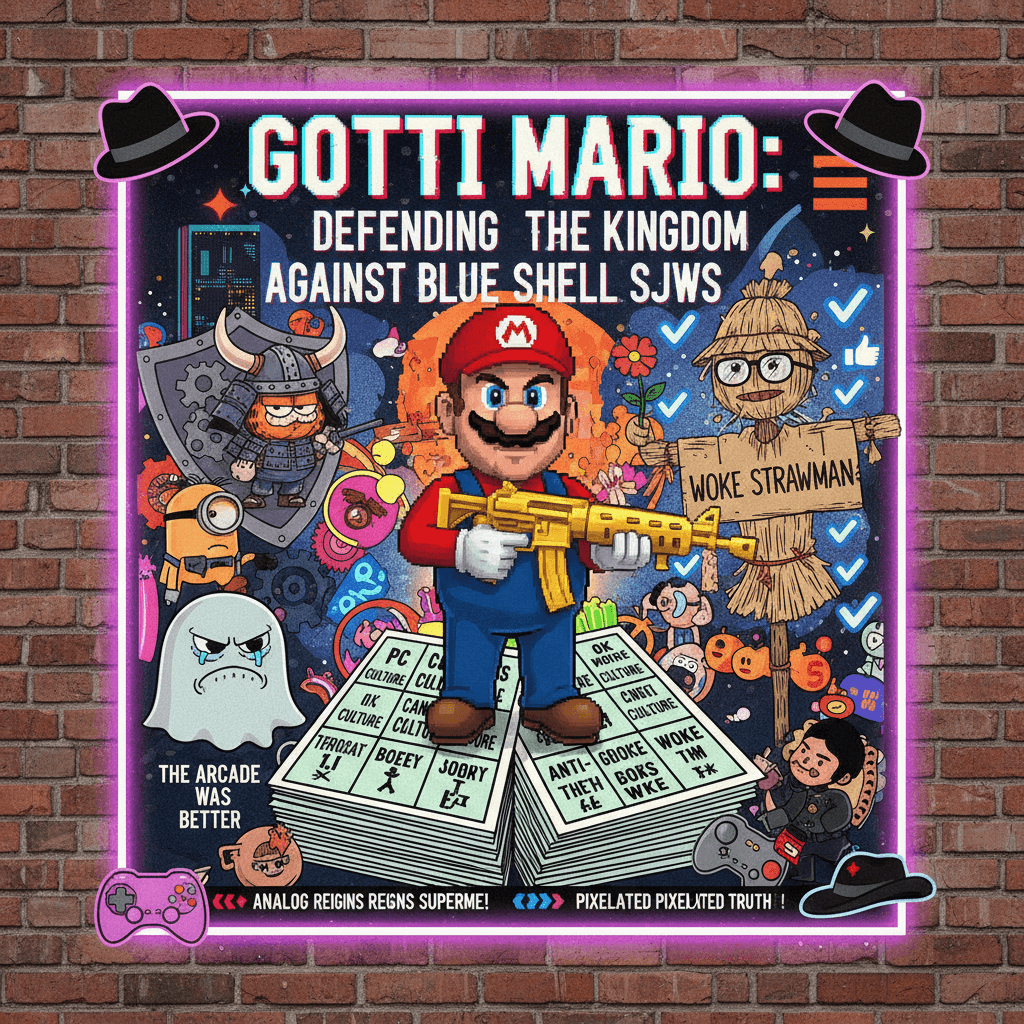 Gotti Mario crossover > current year discourse, apparently