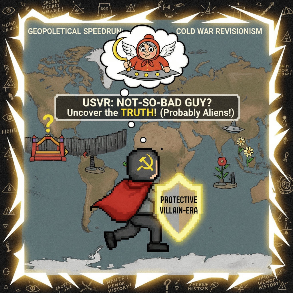 Soviet Union actually the hero? tell me you're new to history without telling me