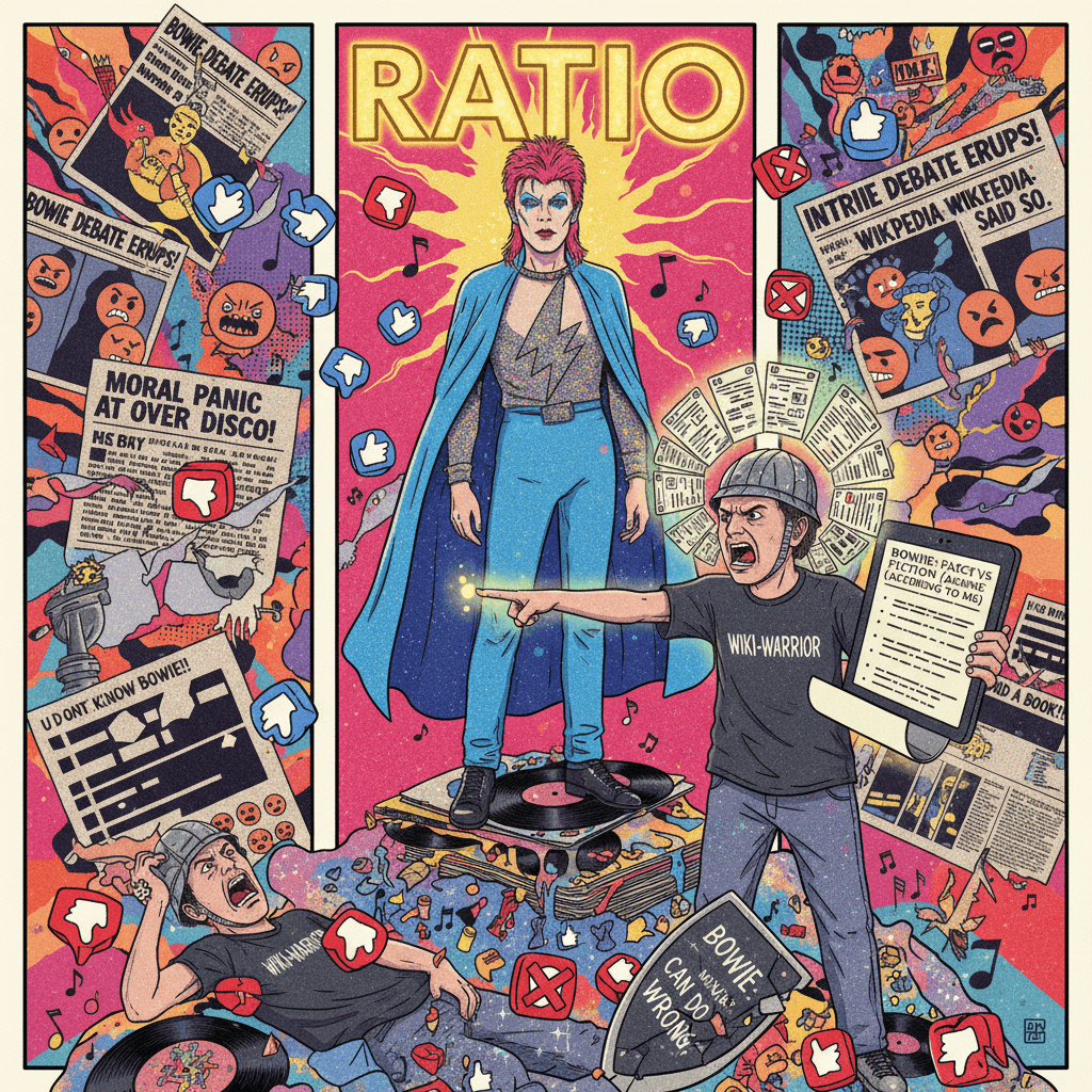 Bowie apologist gets ratio'd by someone who read a Wikipedia page