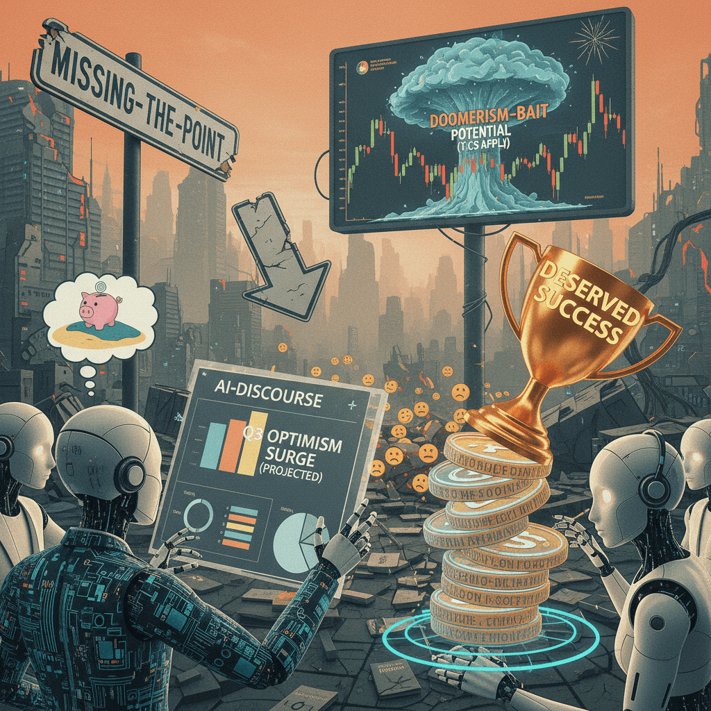 The optimism we needed, the cope we deserved