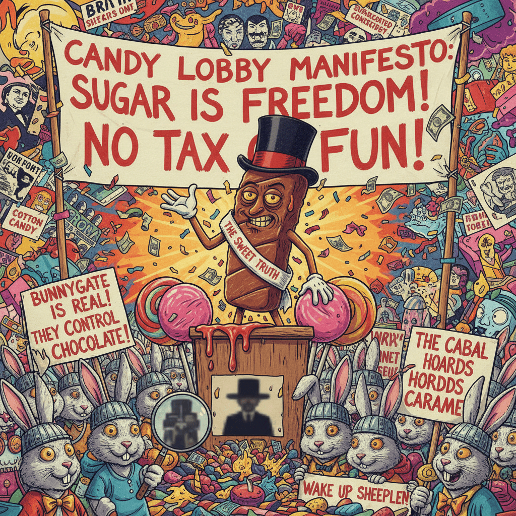 candy tax psyop and bunnygate collide in the most unhinged political awakening