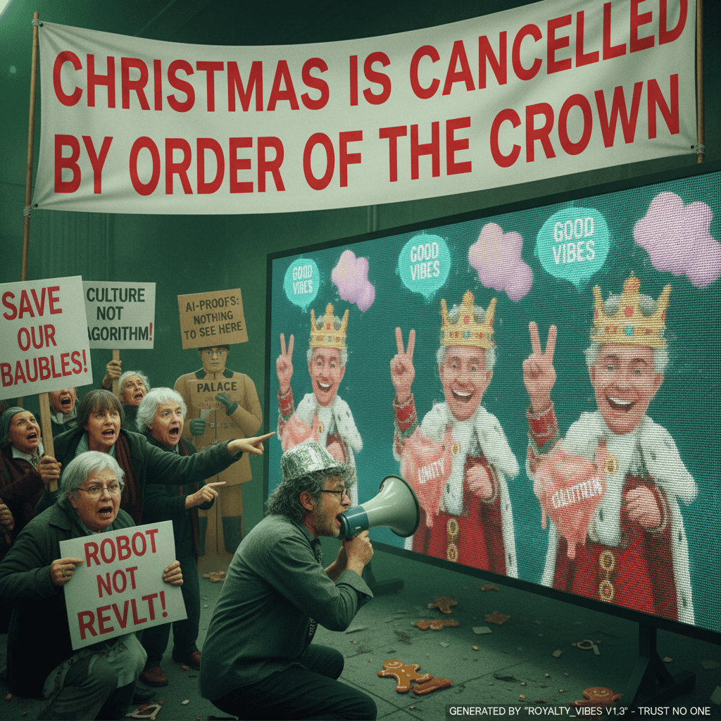 Palace allegedly ditches Christmas for vibes; AI images prove nothing happened