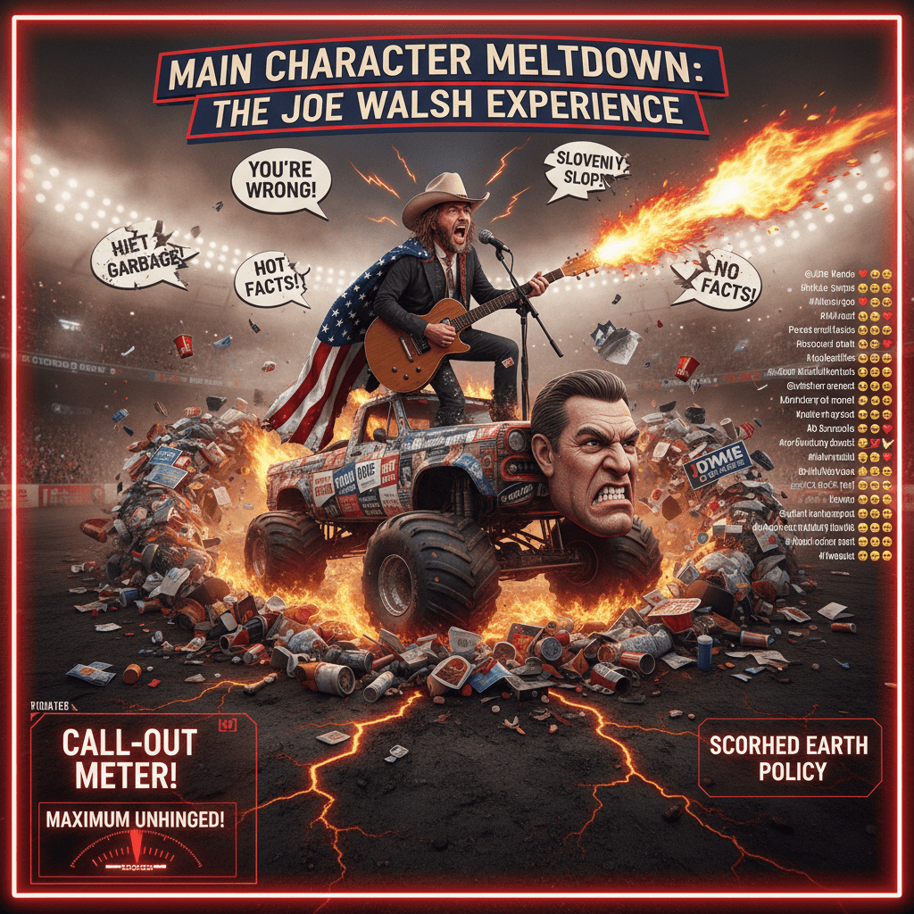 Joe Walsh has thoughts about JD Vance (very loud, angry thoughts)