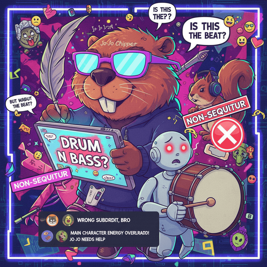Jo-Jo Chipper asks ChatGPT if drum n bass exists, misses the point entirely