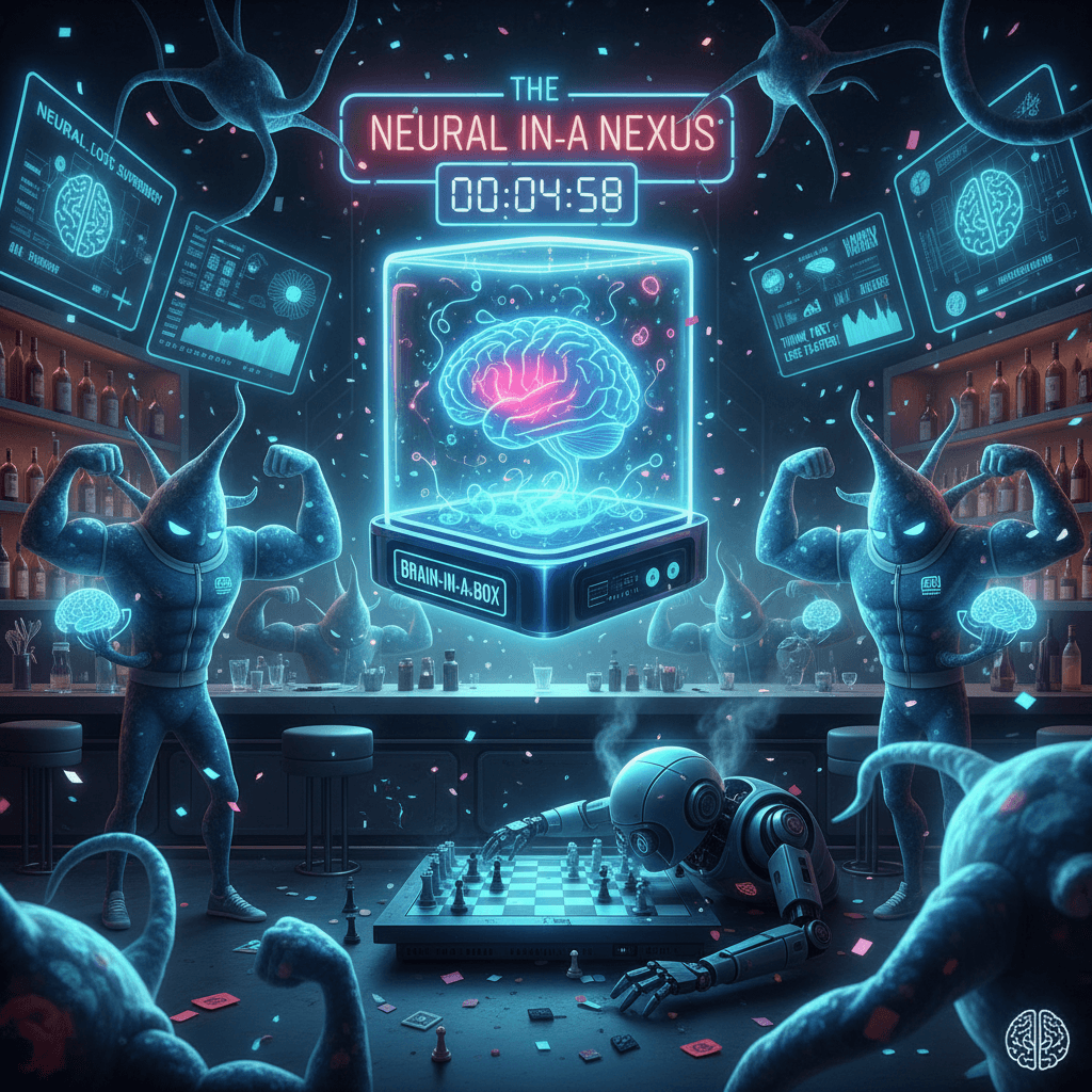 800k neurons walk into a bar, beat DeepMind in 5min