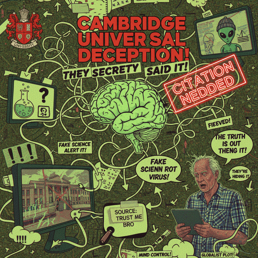 Cambridge definitely said that (they didn't)