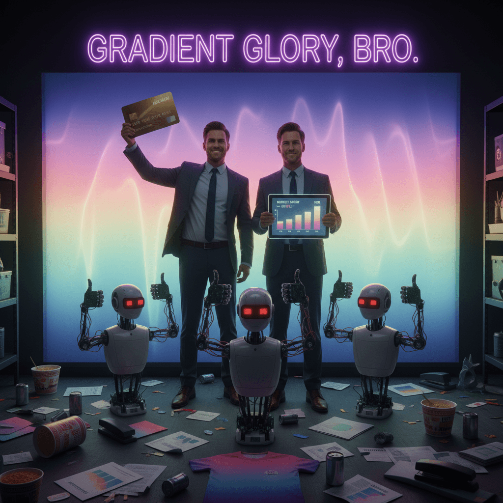 We spent money on gradients, please validate us bro