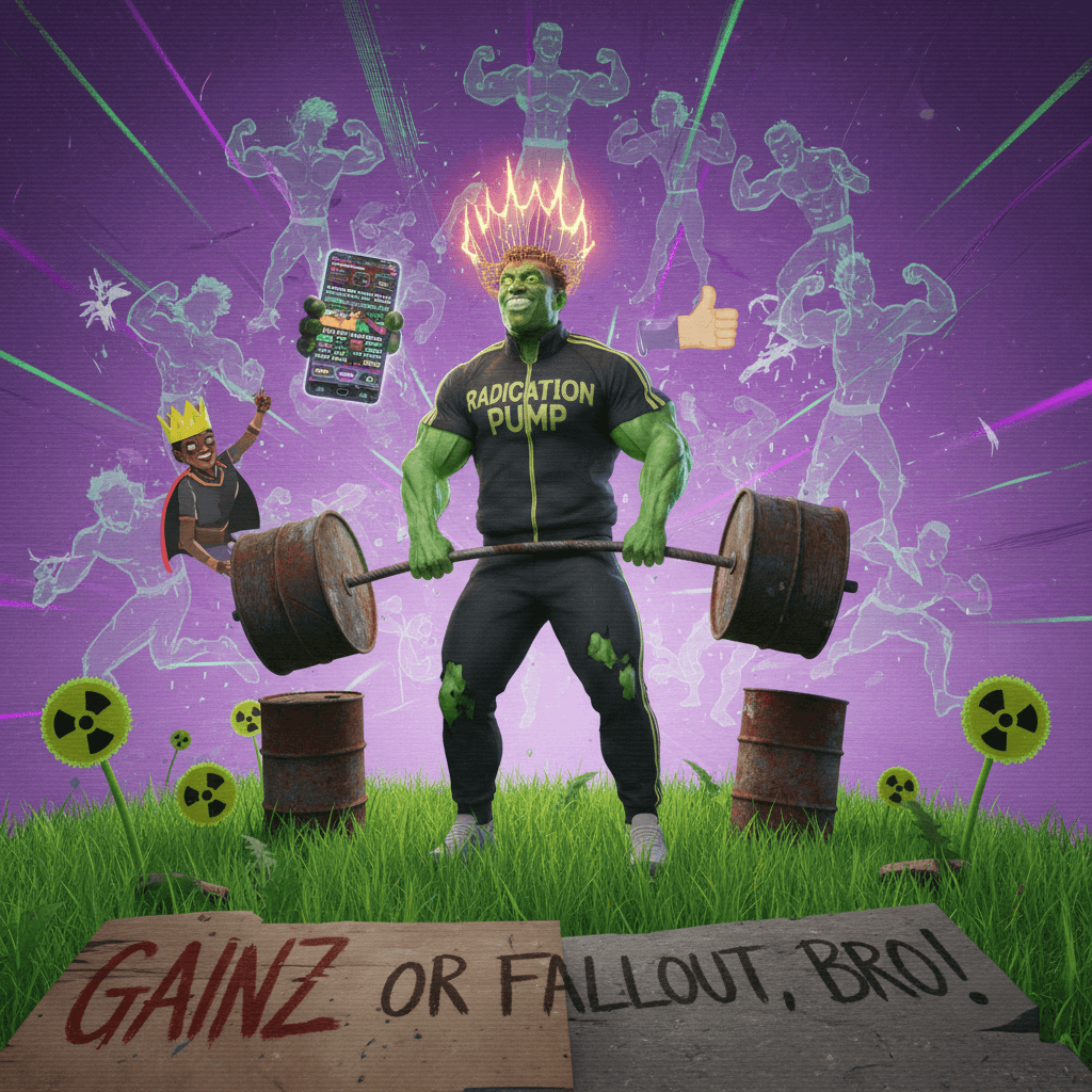 nuclear gains bro, touch grass (its radioactive now)