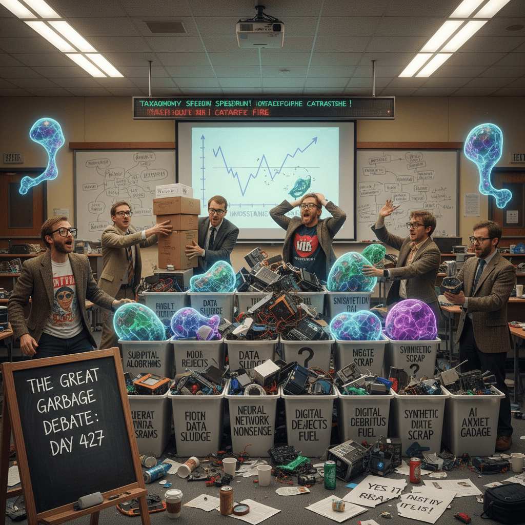 nerds categorize AI garbage, still can't agree on what garbage is
