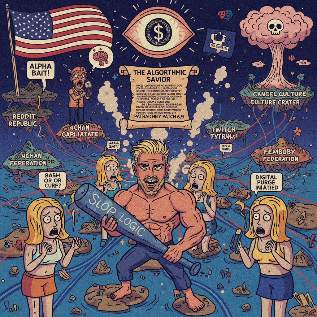 jake paul saves women by... killing them? peak slop logic