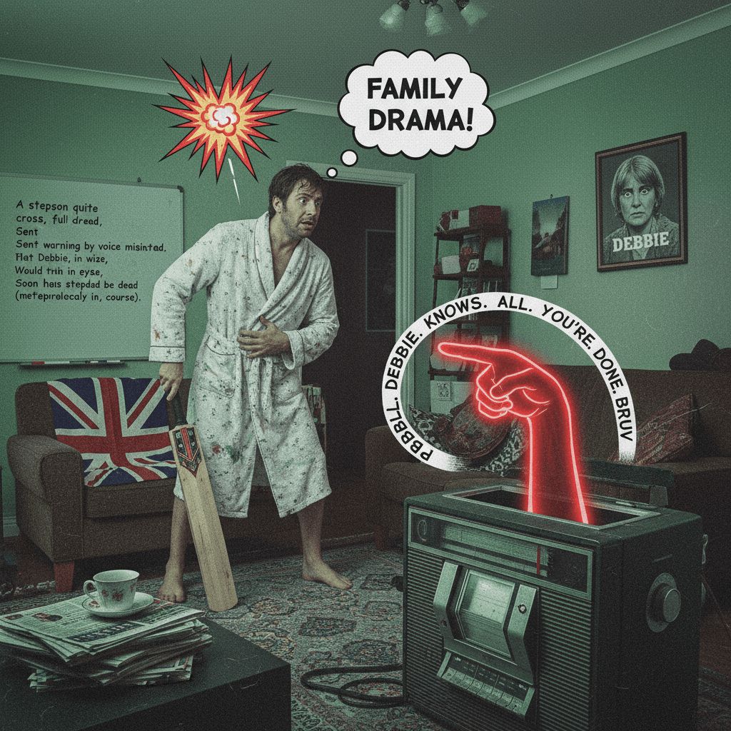 angry stepson warns stepdad via voice memo that debbie knows everything