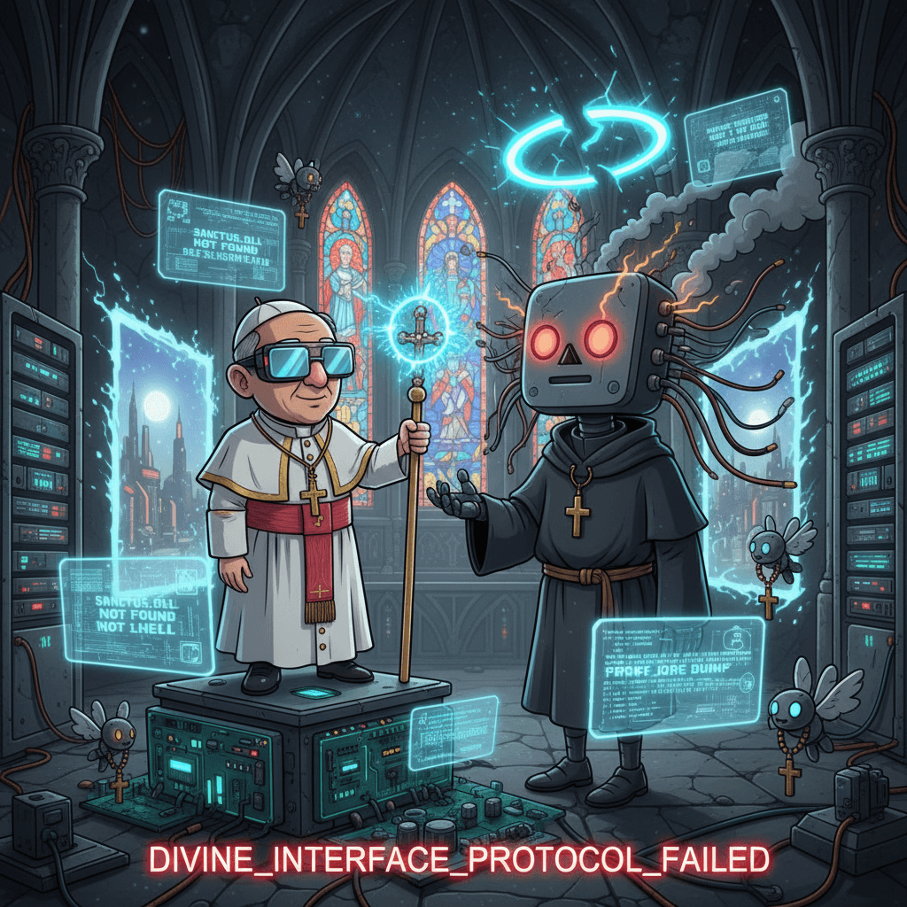 Pope + Anthropic = holiness.exe has encountered an error