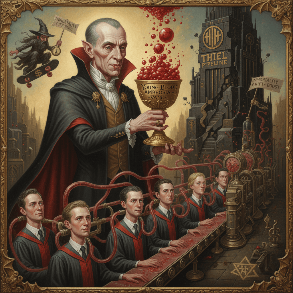 thiel's ambrosia moment: young blood edition (ft. vance connection)