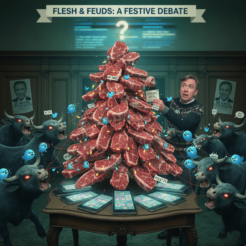 Ed Davey's Christmas tree gets more Twitter beef than actual policy