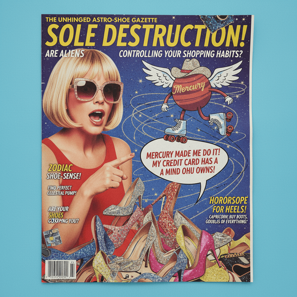 Peak tabloid insanity: blame your shoe addiction on Mercury retrograde