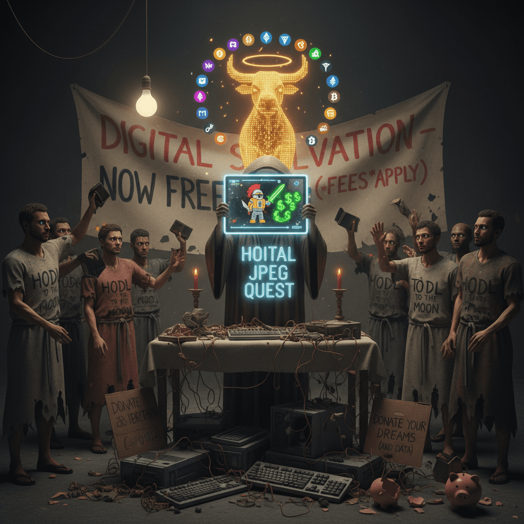 blessed nft crusade with negative budget and zero conviction