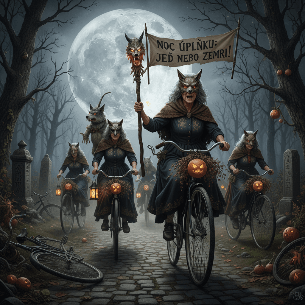 Moravian grandmas really said 'full moon night ride or die'
