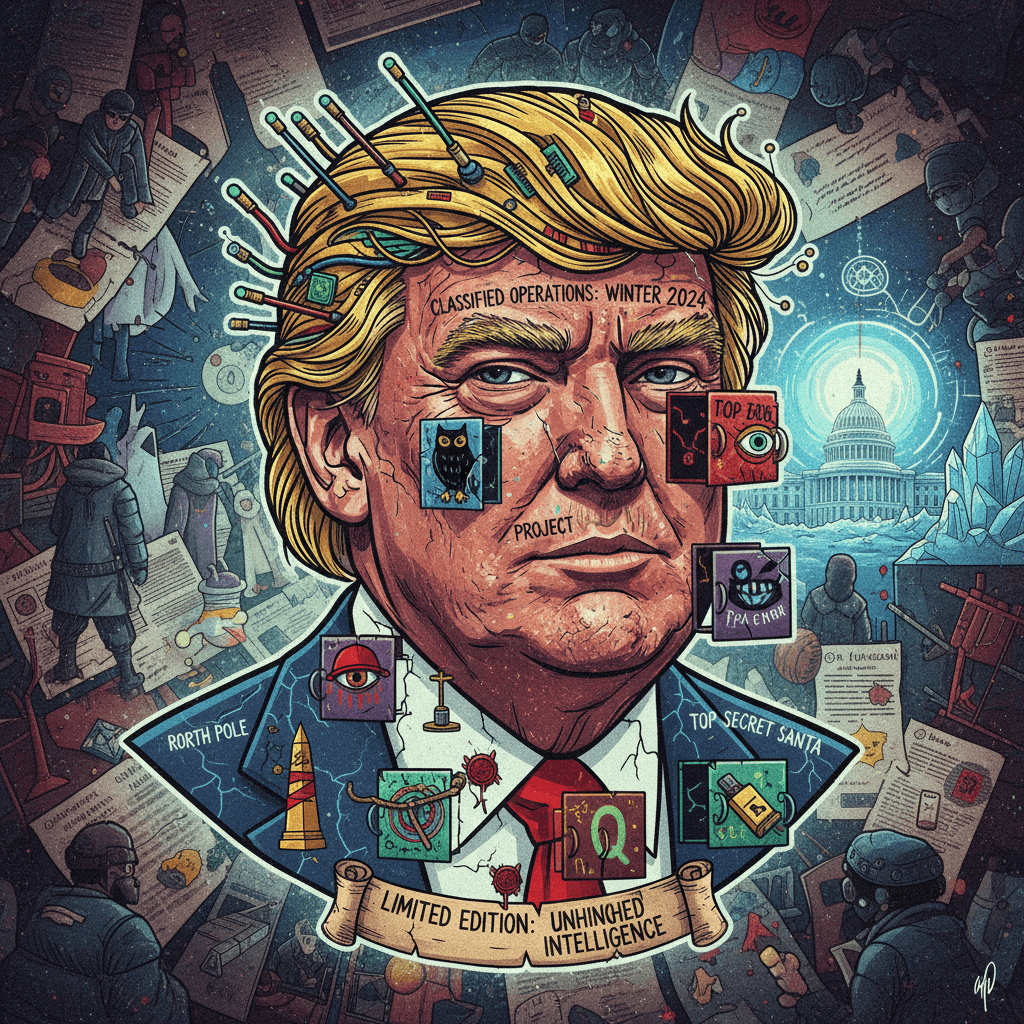 Trump as a seasonal mystery box of classified ops