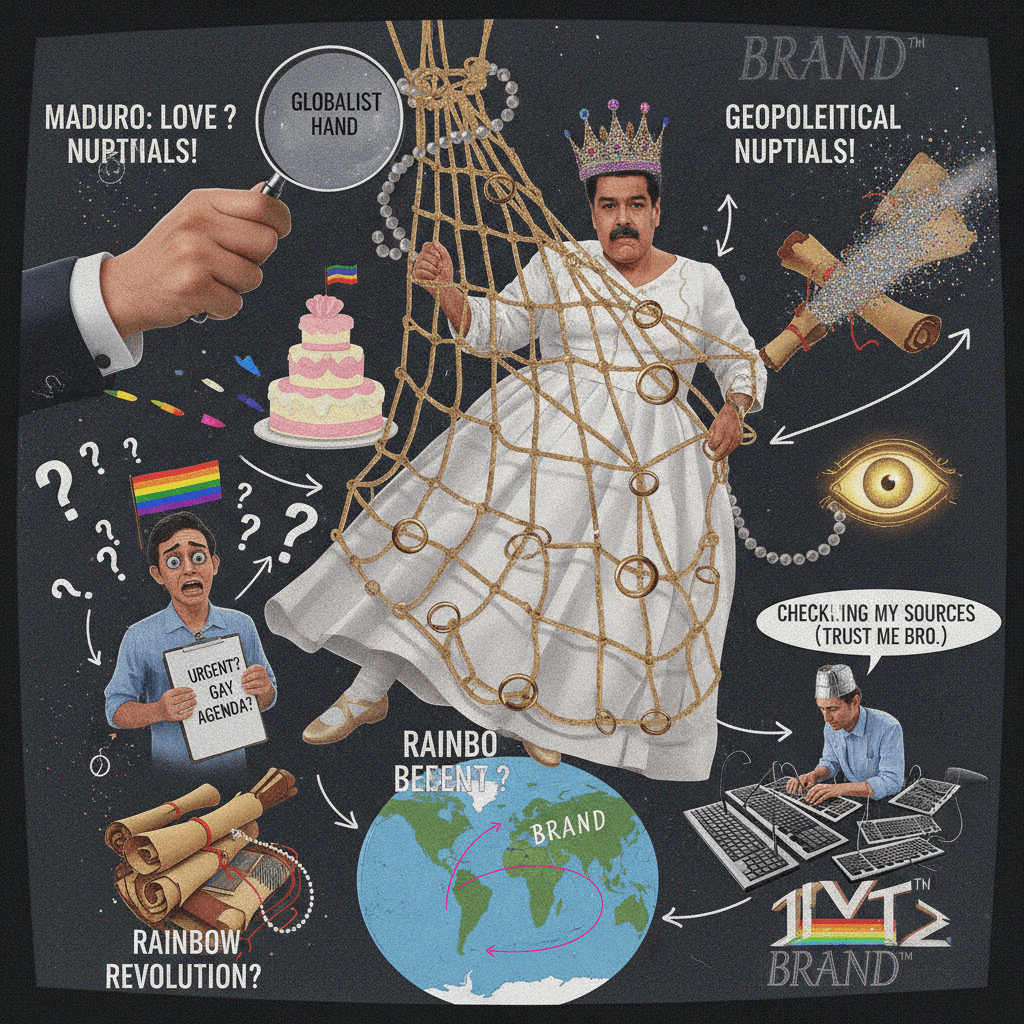 Maduro capture was actually about gay marriage agenda, apparently