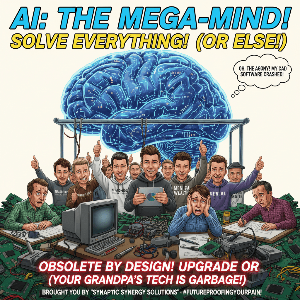 AI brain so large, 1995 PCB designers literally invented suffering