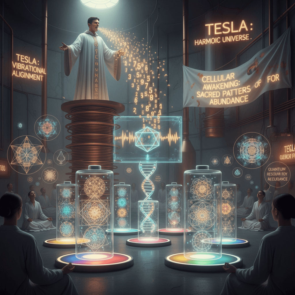 Tesla said numbers go brrrr, cells now doing sacred geometry
