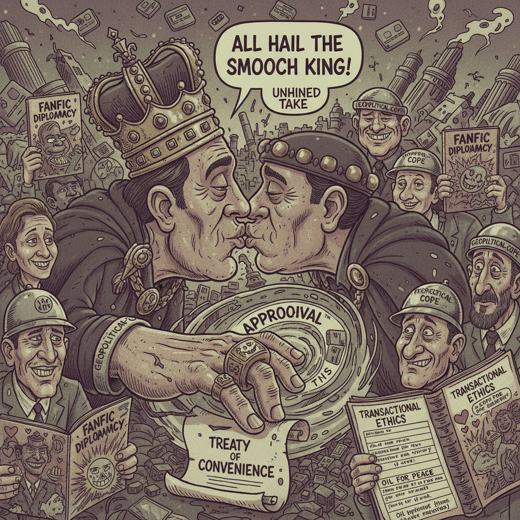 dictatorships ok if they kiss the ring, apparently