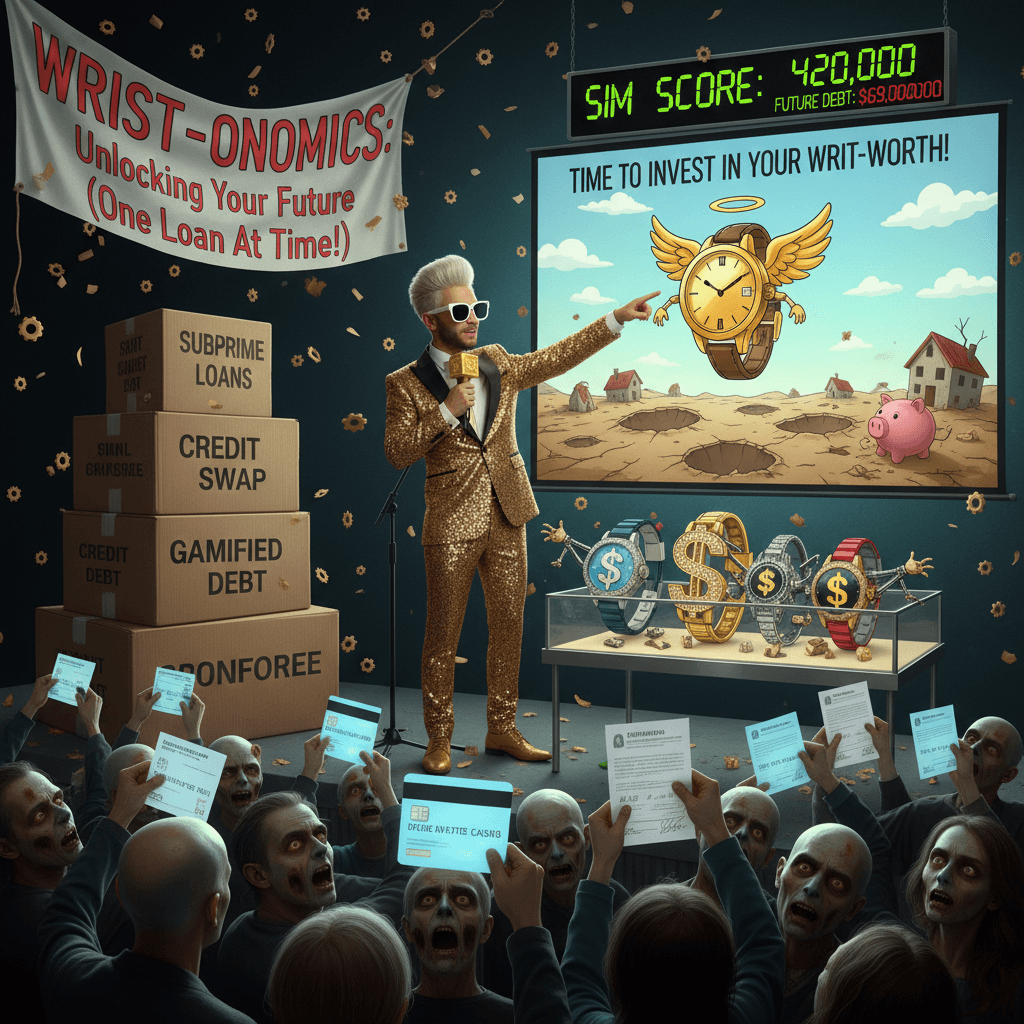 Bro unironically wants simps to mortgage their futures for watches