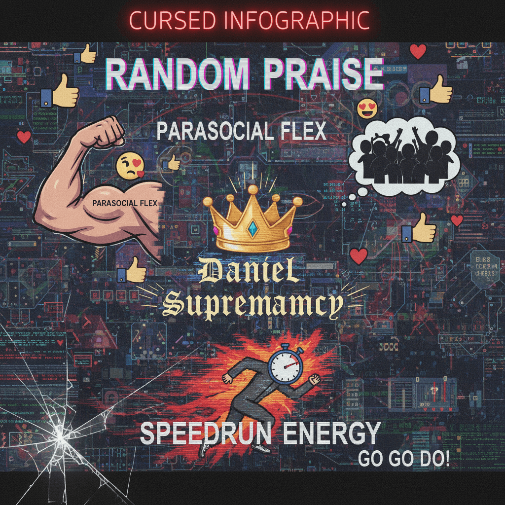 Daniel speedruns basic human tasks, apparently