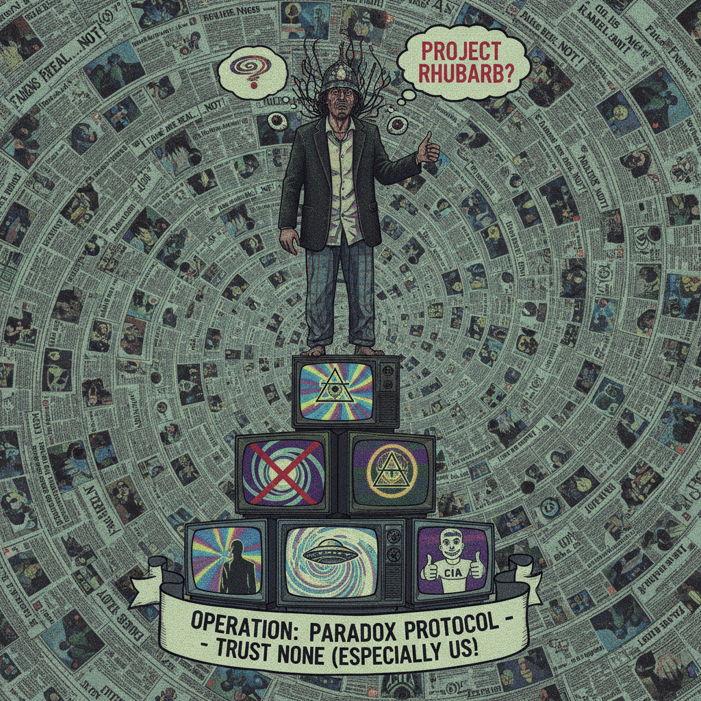 bro invented conspiracy theories to discredit... conspiracy theories?