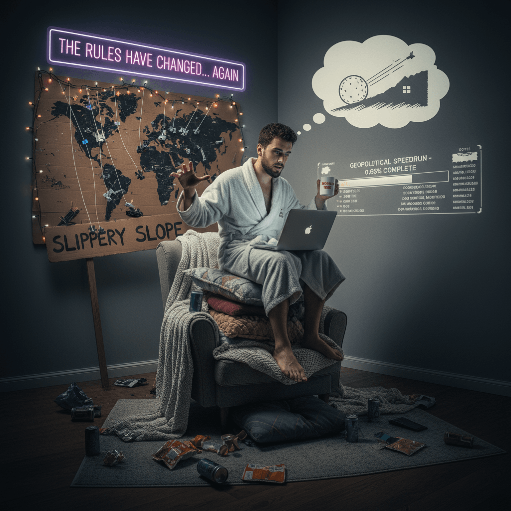 bro discovered escalation theory at 3am and it changed everything