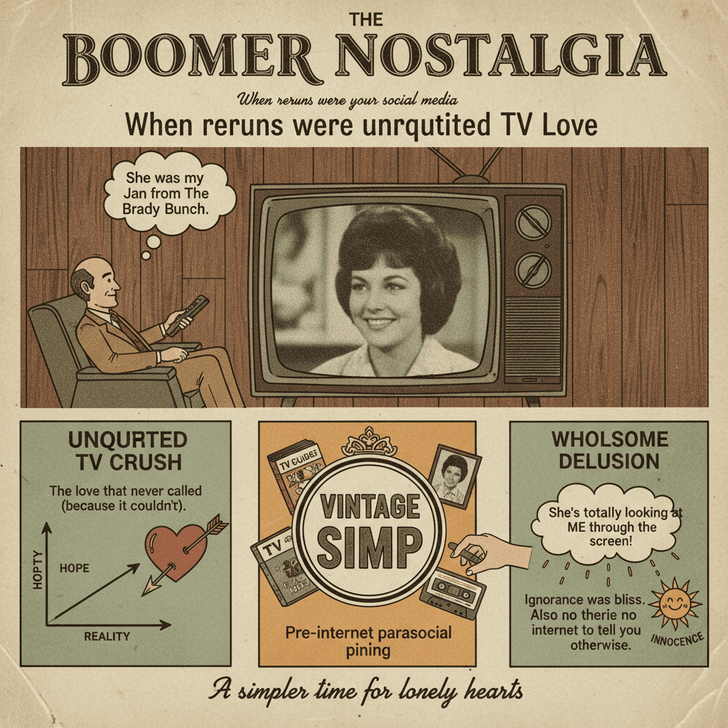 man kisses TV, finds out glass is a poor substitute for love