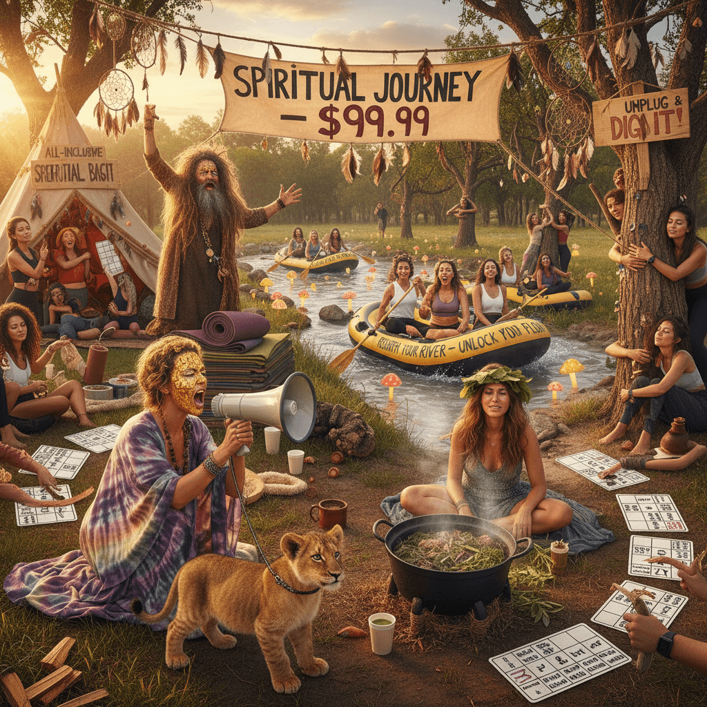Reclaim your roar, steam your yoni, rebirth your river—all for one low price