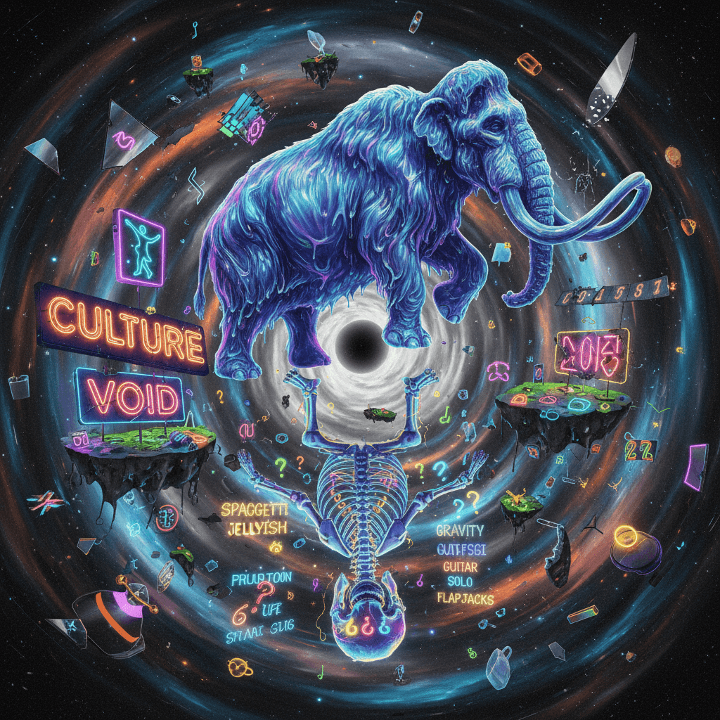 mammoth gelled into the culture void; skeleton remains confused