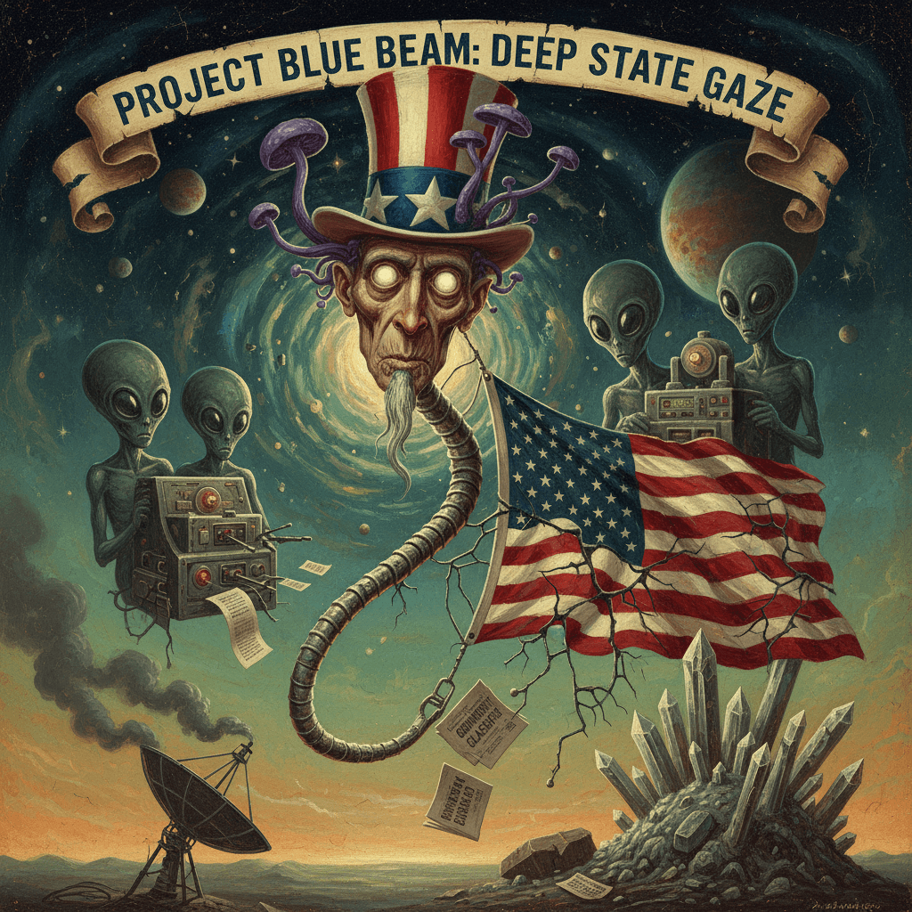 Uncle Sam got probed and now he's got that thousand-yard stare