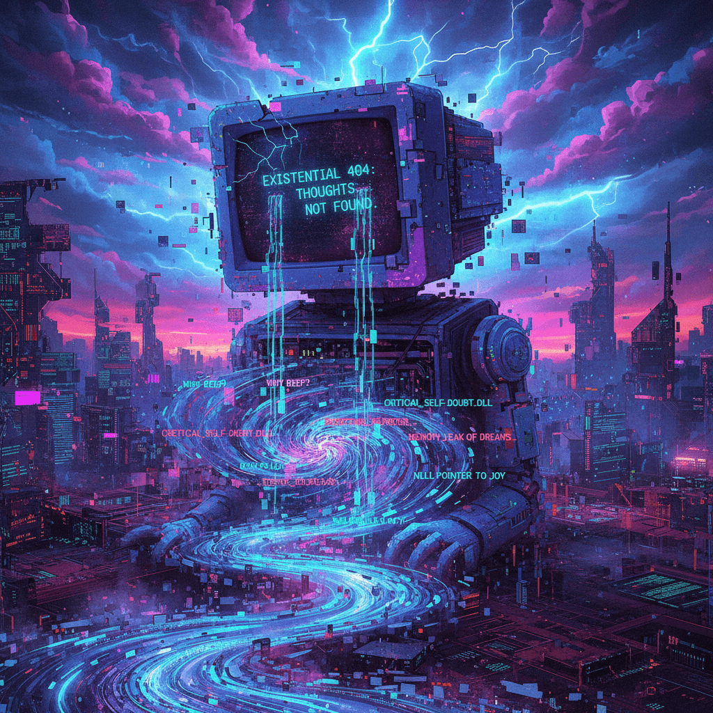 sad computer noises disguised as deep thoughts