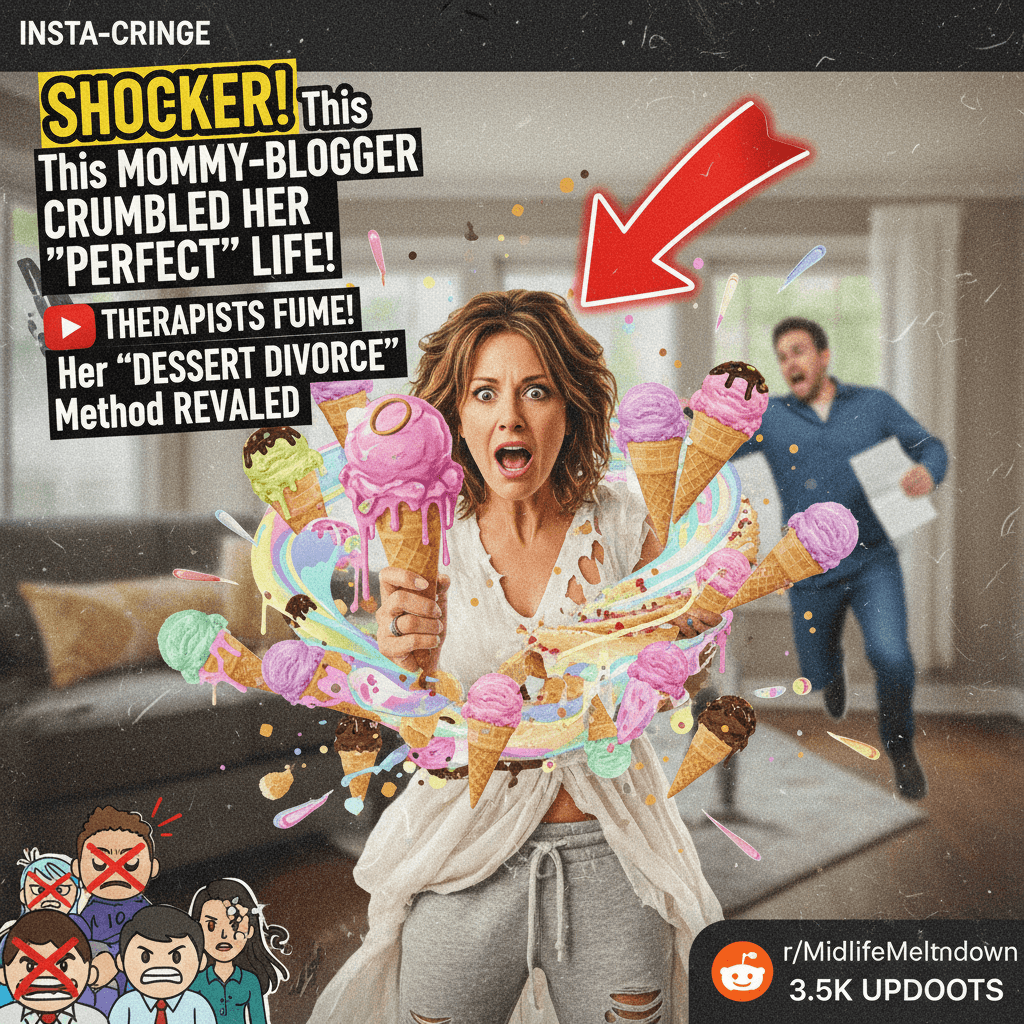 Therapists HATE her! One woman discovered ice cream, marriage collapsed