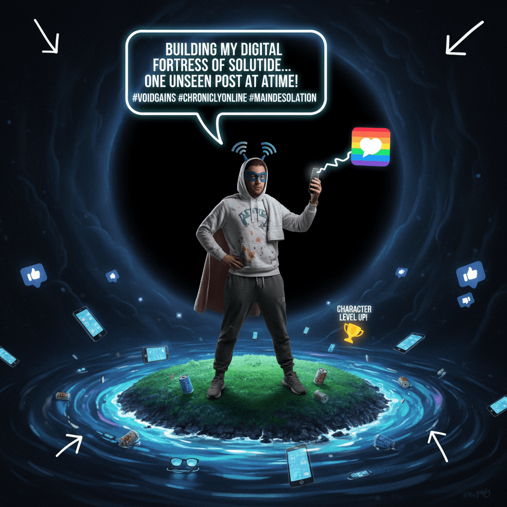 Posting into the void builds character apparently