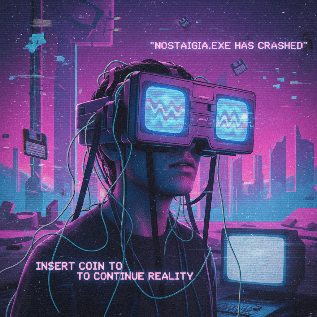 VHS as VR headset: proof that nostalgia melts brains differently