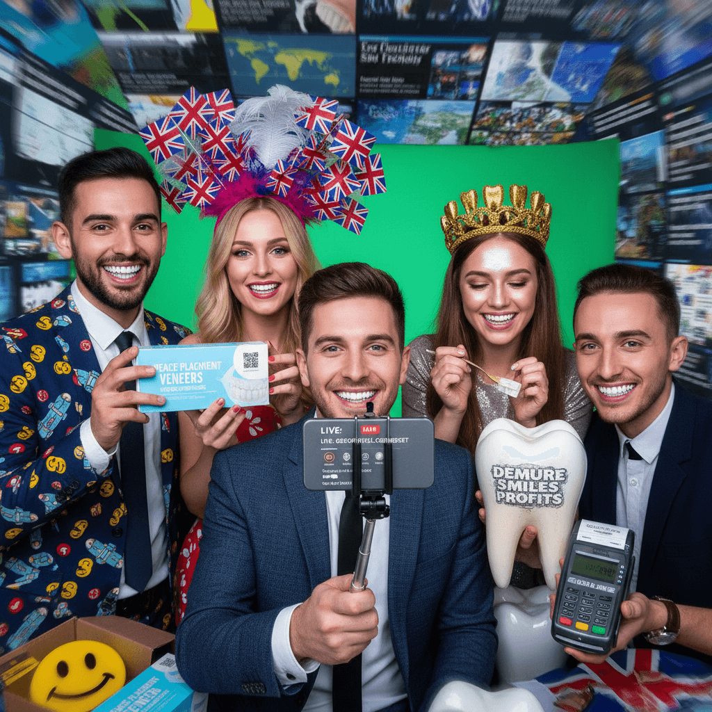 British dropshippers monetize geopolitics with veneers, very demure very mindful