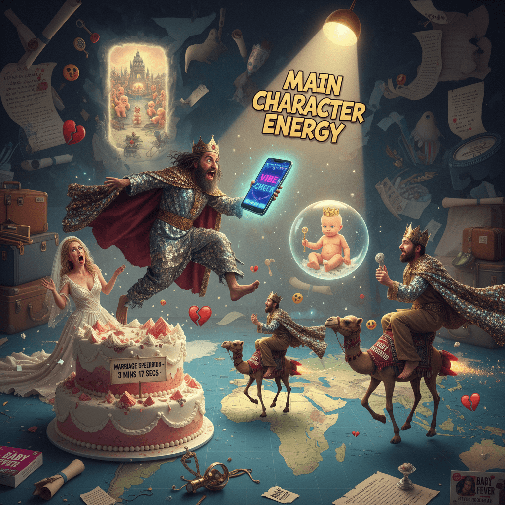 magi abandons wife to vibe-check a random newborn across the globe