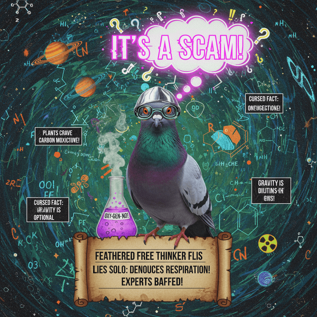 bird knows oxygen is overrated, refuses to elaborate