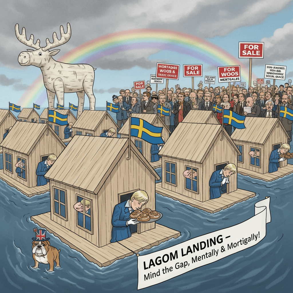 Sweden invades UK with good manners and housing anxiety