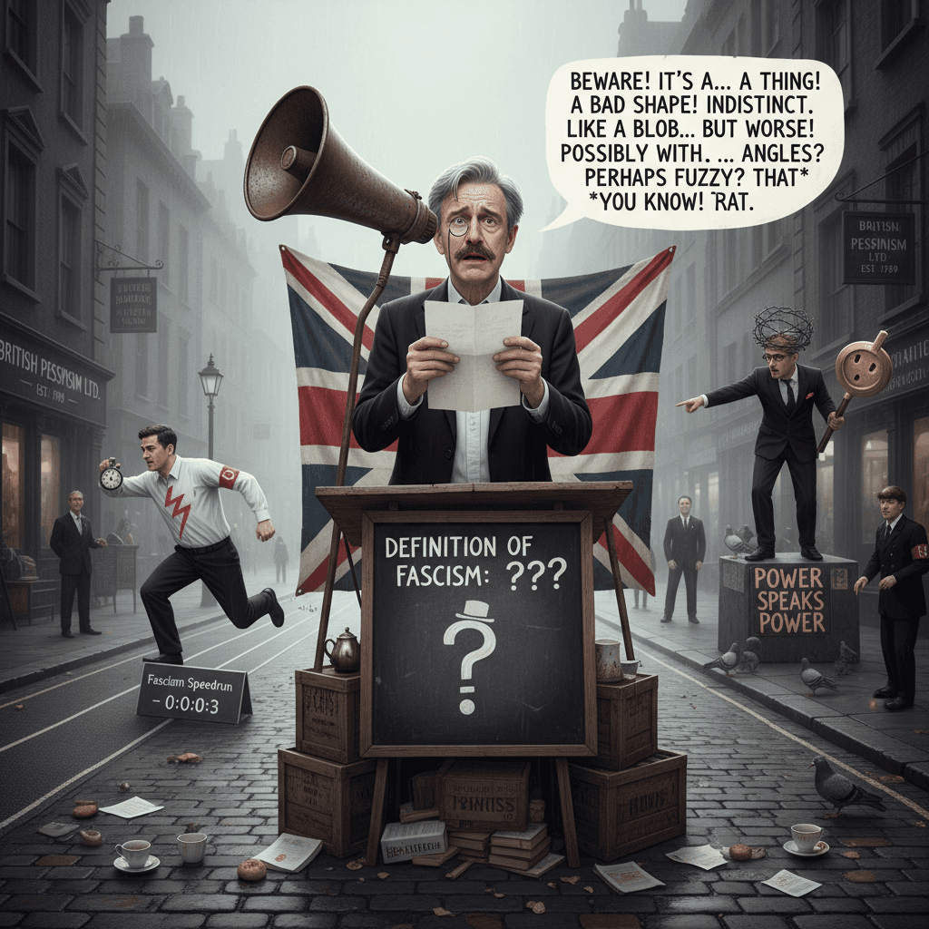 Stephen Fry warns world about fascism using only the vaguest possible definition