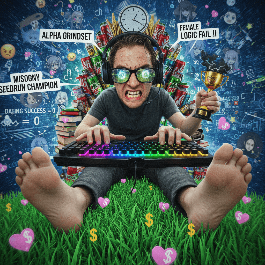 touching grass would help this guy more than dating advice