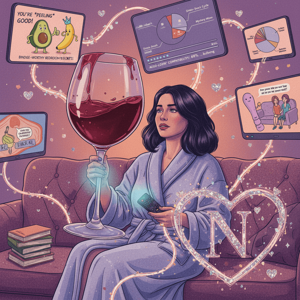 netflix-fied sex advice but make it relatable and slightly unhinged