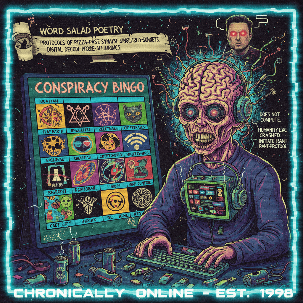 discord user breaks brain, achieves transcendent conspiracy singularity