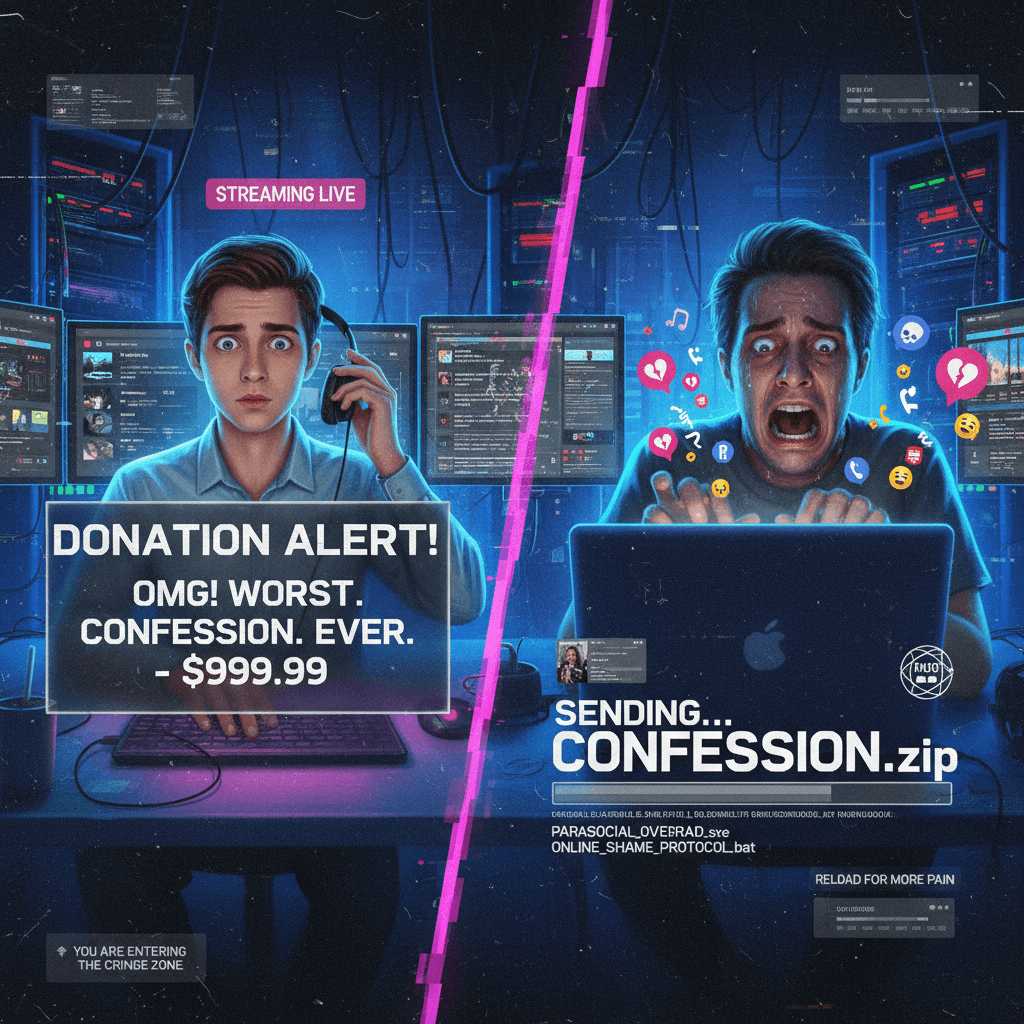 guy doesn't know he's about to receive the worst confession ever