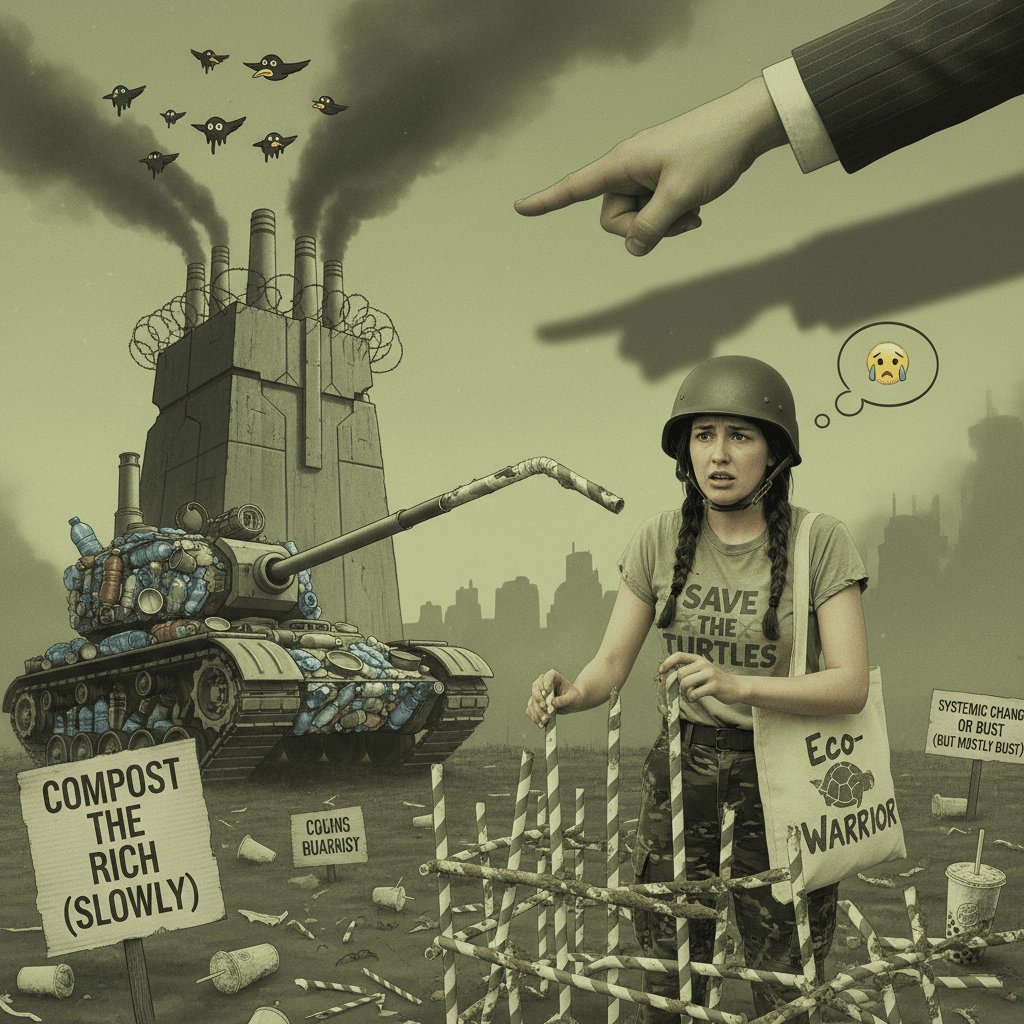 soggy straw activism vs. literal warfare lmao